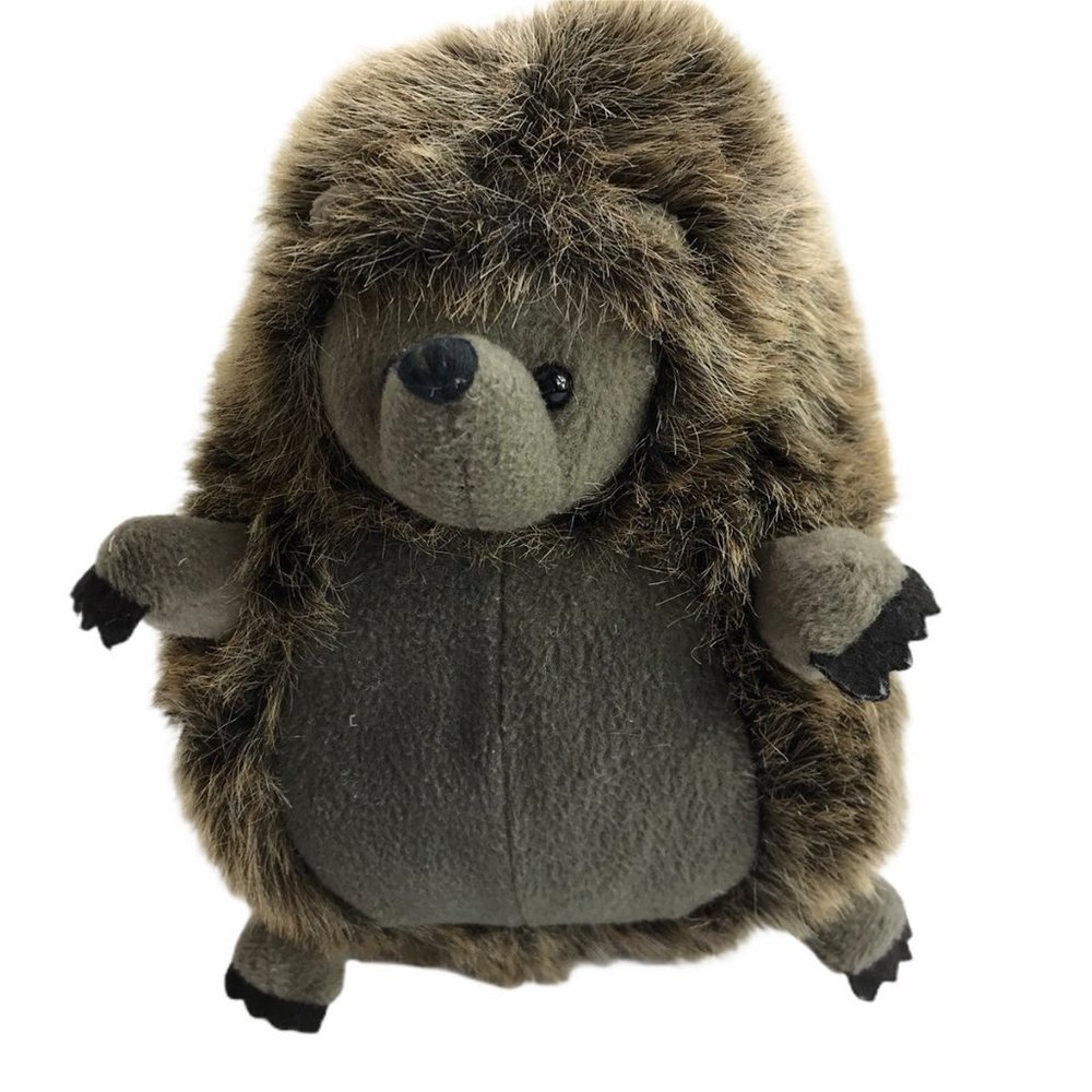 Unipak Designs Soft Toy Plush Animal Hedgehog